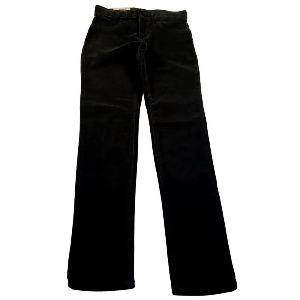 Gap Kids 1969 Girls Black Stretchy Legging Jeans - Size 8